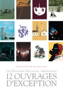 Couverture du catalogue 25 ans delcourt