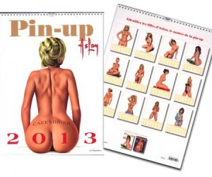 Aslan calendrier pin-up 2013