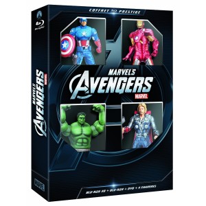 Avengers - Coffret DVD Blu-Ray Figurines